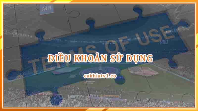 Điều khoản sử dụng CakhiaTV